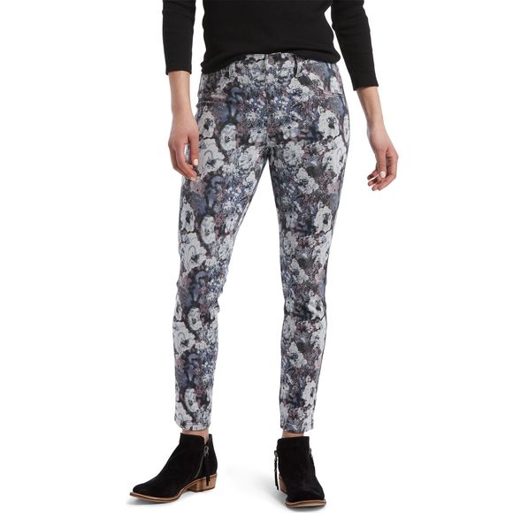 HUE Other - HUE Tonal Floral Denim Skimmer Legging